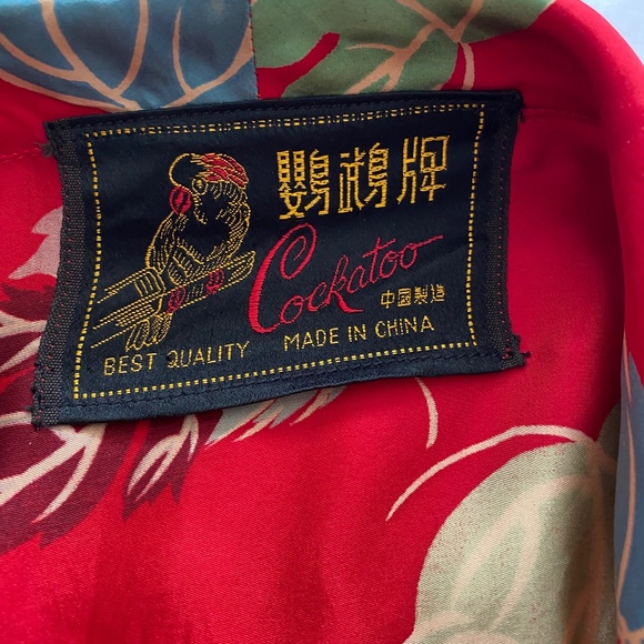 Women's Vintage Silk Chinese Kimono - Picture 5 of 5